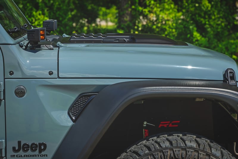 RC Hood Scoop | PY5 Nacho | Jeep Gladiator JT/Wrangler JL 4WD (2018-2026) (manufacturer page)
