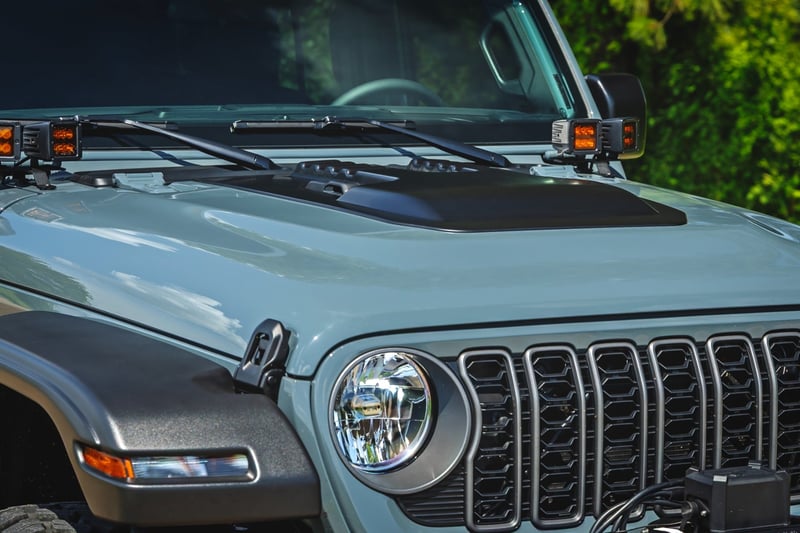 RC Hood Scoop | PY5 Nacho | Jeep Gladiator JT/Wrangler JL 4WD (2018-2026) (manufacturer page)