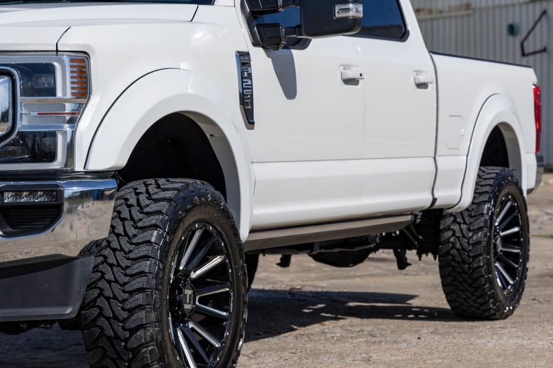 RC Sport Fender Flares | Z1 Oxford White | Ford F-250/F-350 Super Duty (17-22) (manufacturer page)