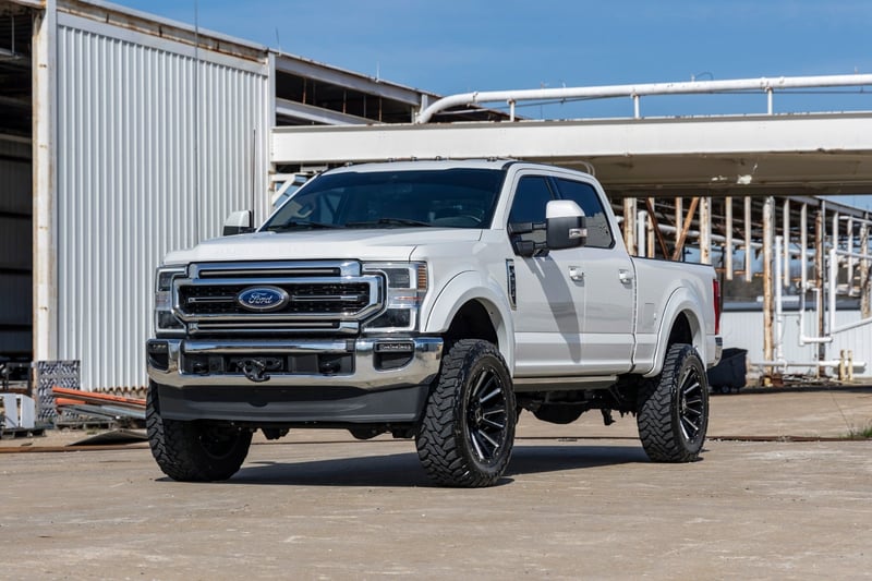 RC Sport Fender Flares | Z1 Oxford White | Ford F-250/F-350 Super Duty (17-22) (manufacturer page)