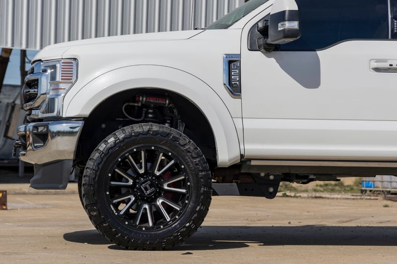 RC Sport Fender Flares | YZ Oxford White | Ford F-250/F-350 Super Duty (17-22) (manufacturer page)