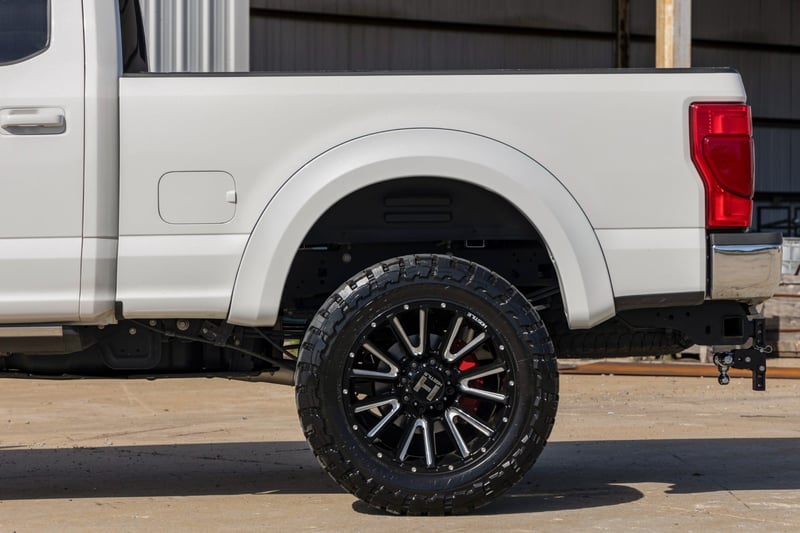 RC Sport Fender Flares | YZ Oxford White | Ford F-250/F-350 Super Duty (17-22) (manufacturer page)