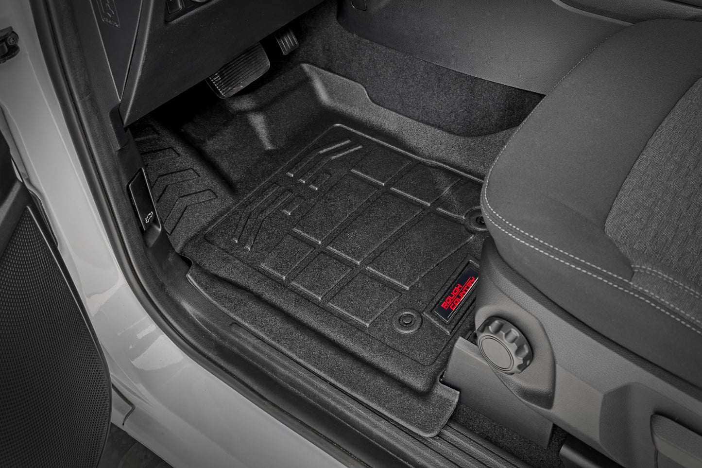 Sure-Fit Floor Mats | Front & Rear | Crew | Ford Ranger 2WD/4WD (2024-2026) - Interior & Mats (Image 2 of 4)