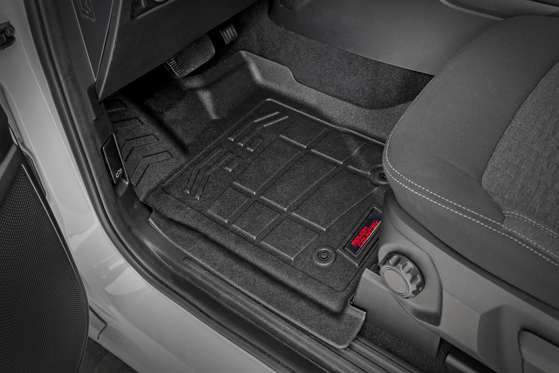 Sure-Fit Floor Mats | Front & Rear | Crew | Ford Ranger 2WD/4WD (2024-2026) - Interior & Mats (Image 2 of 4)