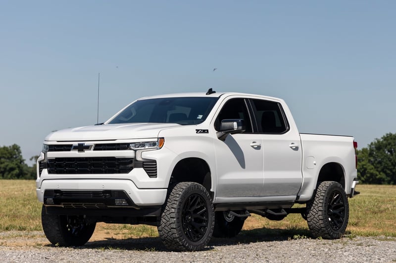 RC 6 Inch Lift Kit | Mono Leaf Rear | Vertex/V2 | Chevy Silverado 1500 (25-26) (manufacturer page)