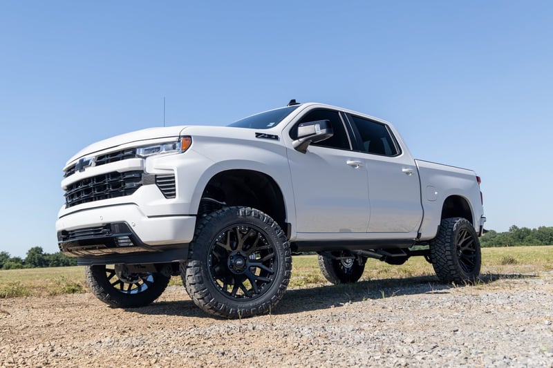 RC 6 Inch Lift Kit | Mono Leaf Rear | Vertex/V2 | Chevy Silverado 1500 (25-26) (manufacturer page)