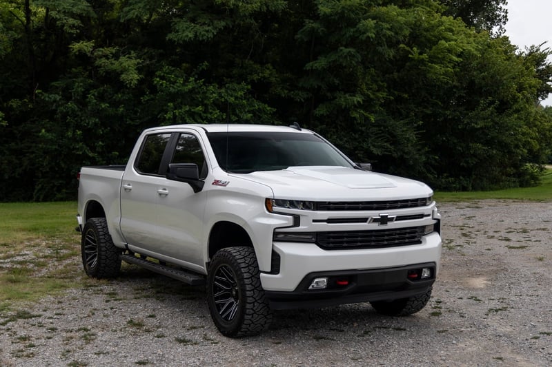 RC Hood Scoop | GXG Tungsten | Chevy Silverado 1500 2WD/4WD (2019-2026) (manufacturer page)