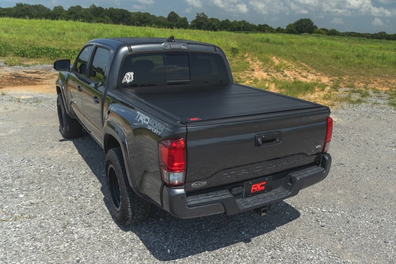 RC Hard Roll Up Bed Cover | 5' Bed | Toyota Tacoma 2WD/4WD (2016-2023) (manufacturer page)