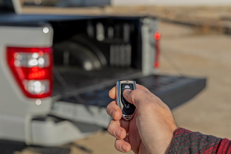 RC Powered Retractable Bed Cover | 6'7" Bed | Ford F-150 (15-26)/F-150 Lightning (22-26) (manufacturer page)