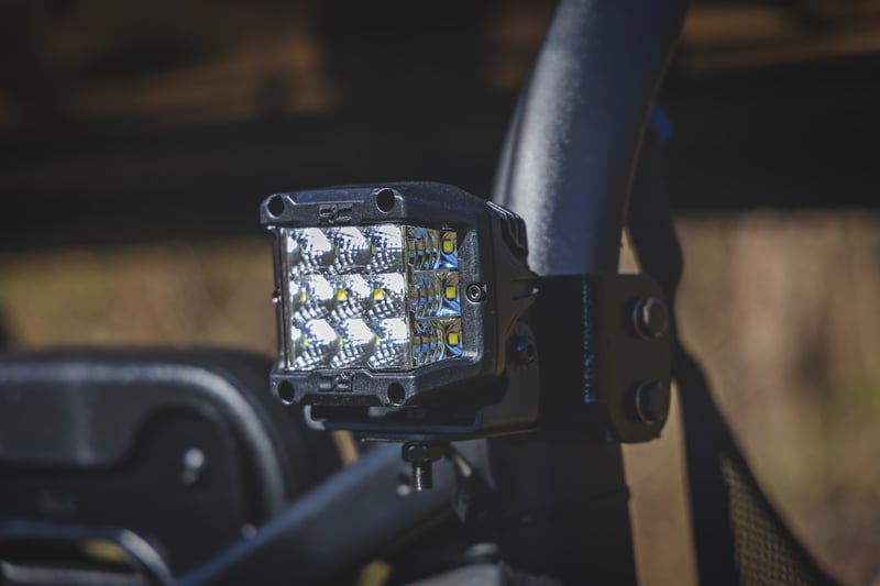 RC LED Light Kit | Rear Mount | 2" Black Pair | White DRL | Segway 570 F (manufacturer page)