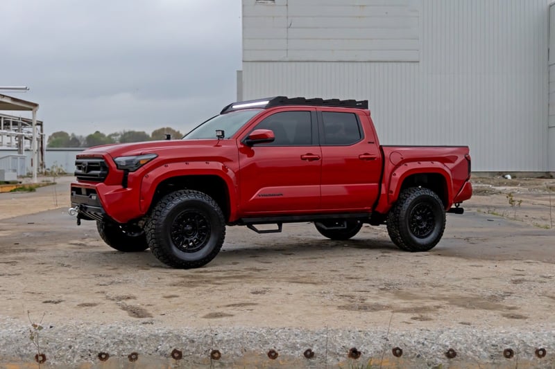 RC Roof Rack | 40" Black LED | Toyota Tacoma 2WD/4WD (2024-2026) (manufacturer page)