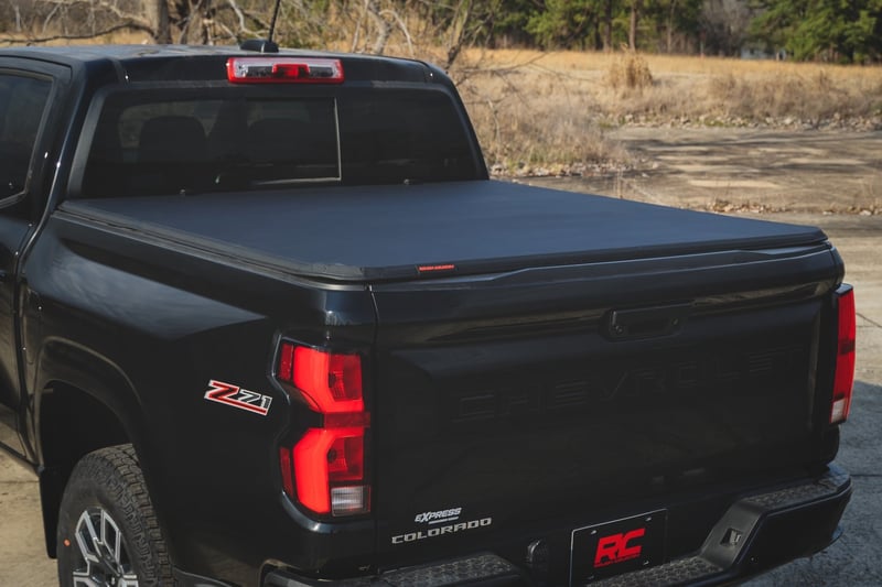 RC Soft Tri-Fold Bed Cover | 5' Bed | Chevy/GMC Canyon/Colorado 2WD/4WD (23-26) (manufacturer page)