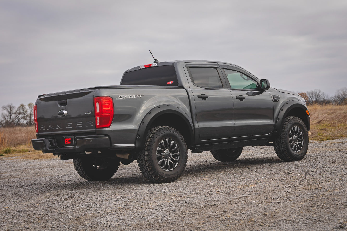 Pocket Fender Flares | M7 Carbonized Gray | Ford Ranger 2WD/4WD (2019-2023) - Fender Flares (Image 5 of 6)