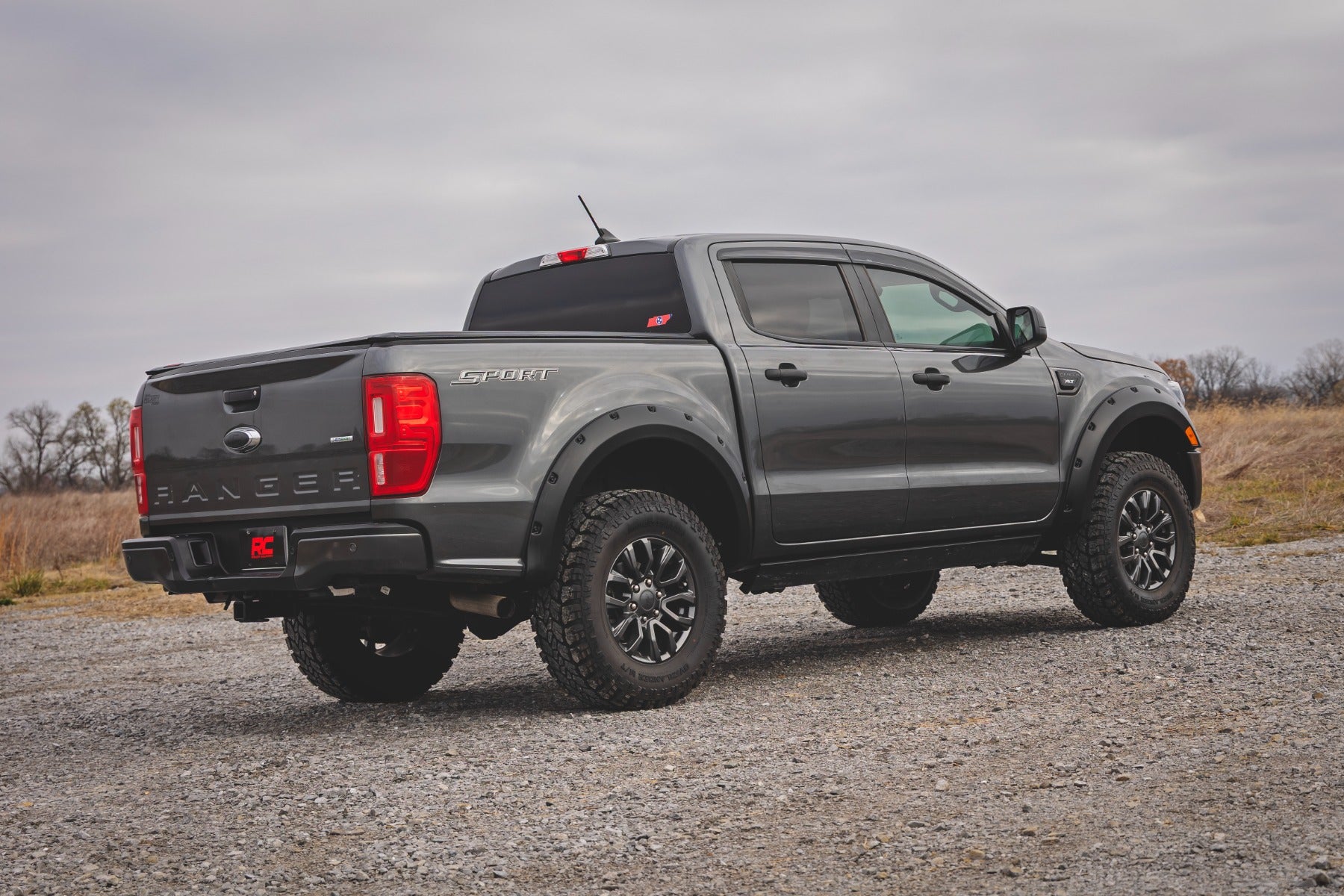 Pocket Fender Flares | UX Ingot Silver | Ford Ranger 2WD/4WD (2019-2023) - Fender Flares (Image 5 of 6)