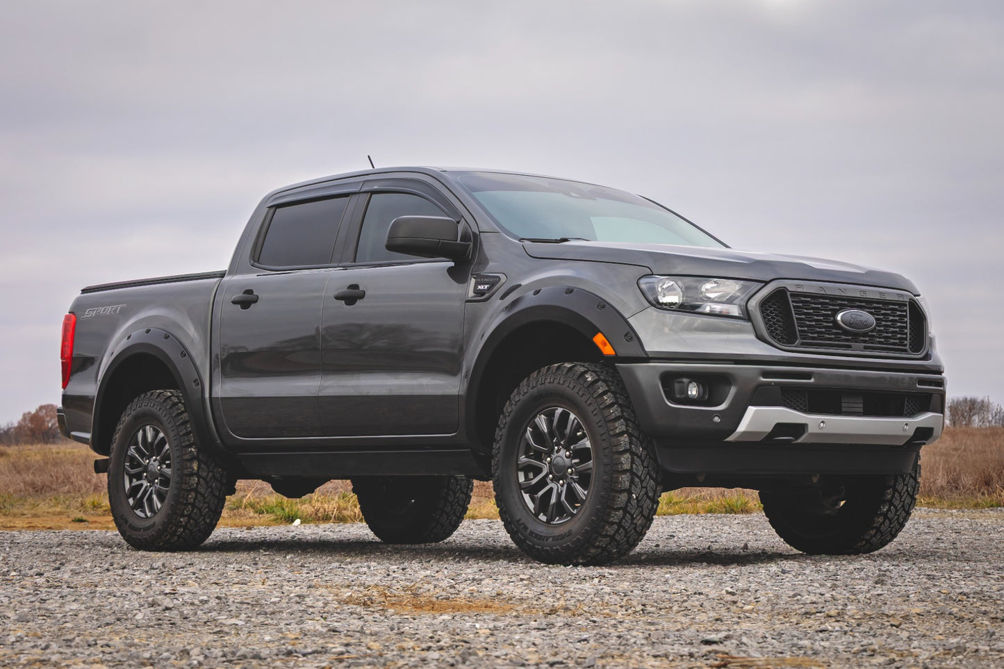 Pocket Fender Flares | YZ Oxford White | Ford Ranger 2WD/4WD (2019-2023) - Fender Flares (Image 3 of 6)