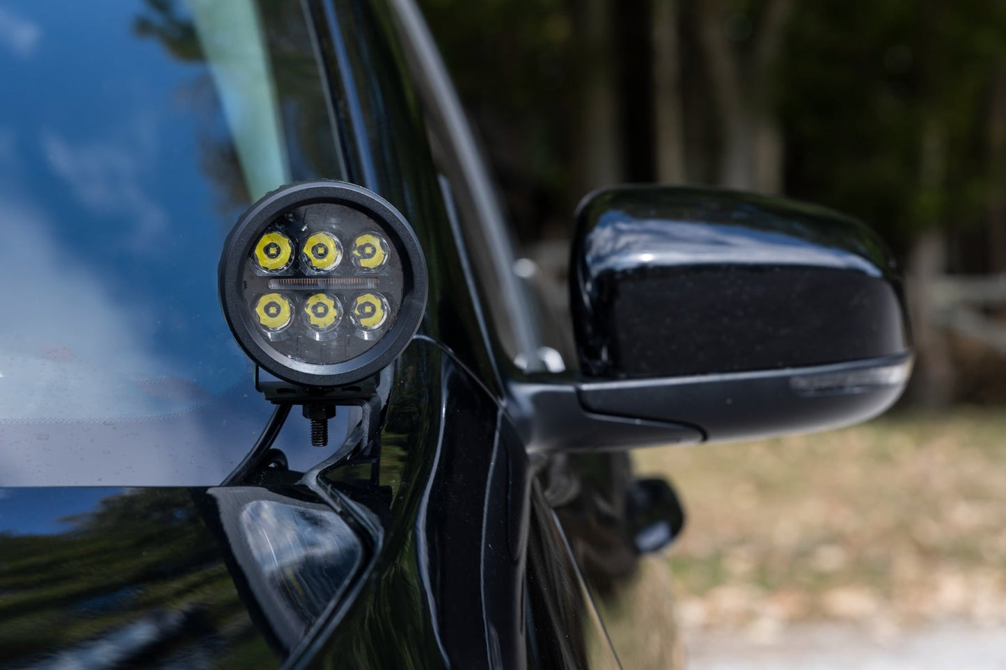 LED Light Kit | Ditch Mount | 2" Black Pair | Spot | Jeep Cherokee KL (14-21) - Lighting & Acc (Image 6 of 6)