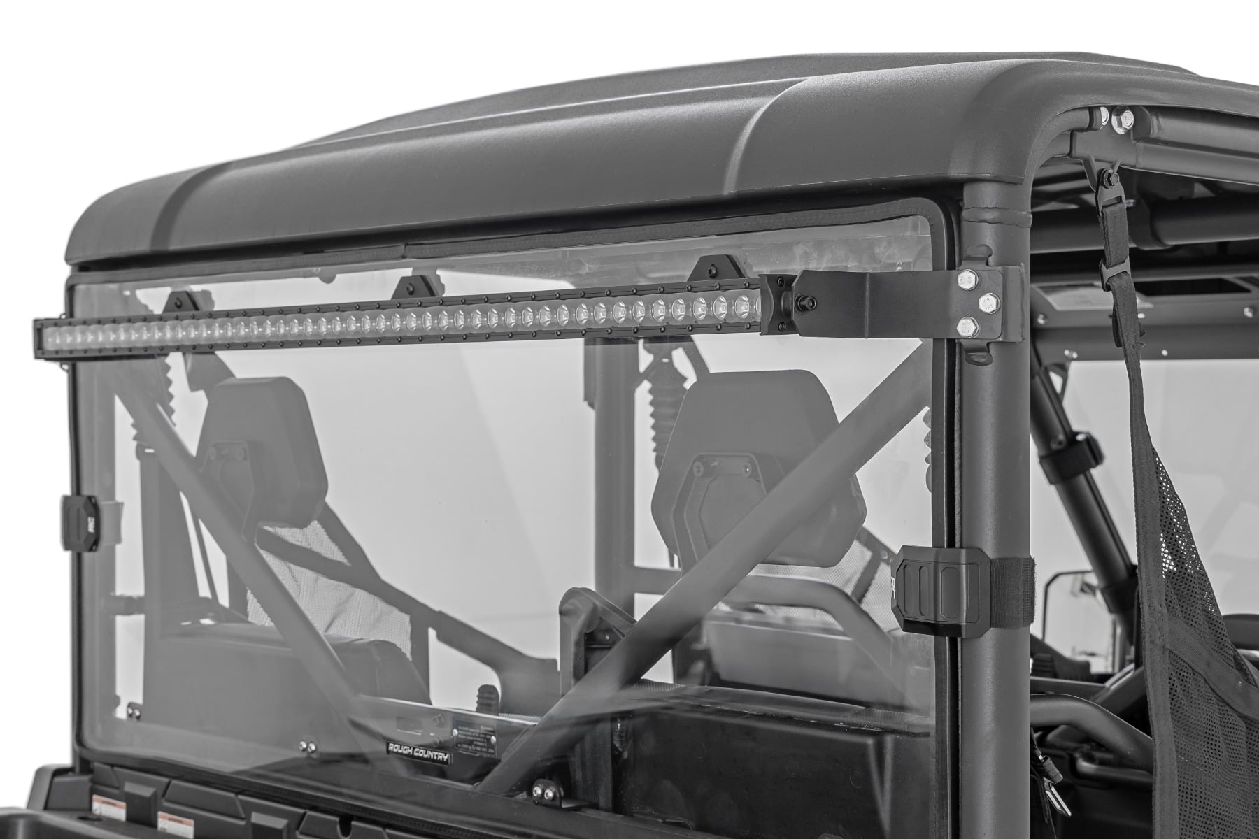 LED Light Kit | Rear Mount | 50" Black Single Row | CFMOTO UFORCE 1000 - Lighting & Acc (Image 2 of 6)