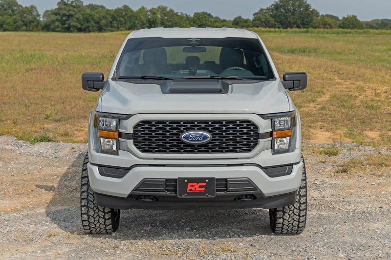 RC Hood Scoop | B3 Atlas Blue | Ford F-150 2WD/4WD (2021-2026) (manufacturer page)