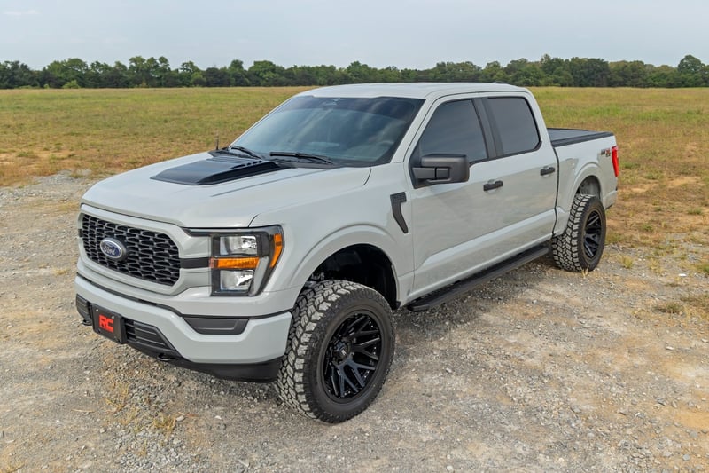 RC Hood Scoop | B3 Atlas Blue | Ford F-150 2WD/4WD (2021-2026) (manufacturer page)