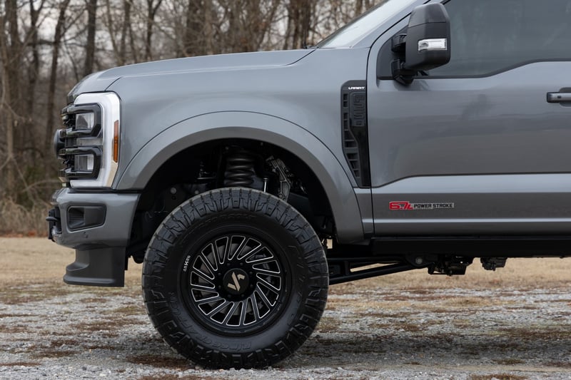 RC Sport Fender Flares | YZ Oxford White | Ford F-250/F-350 Super Duty (23-26) (manufacturer page)