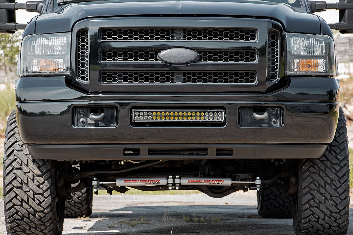 RC LED Light Kit | Bumper Mount | 20" Spectrum Dual Row | Ford F-250/F-350 Super Duty (05-07) (manufacturer page)