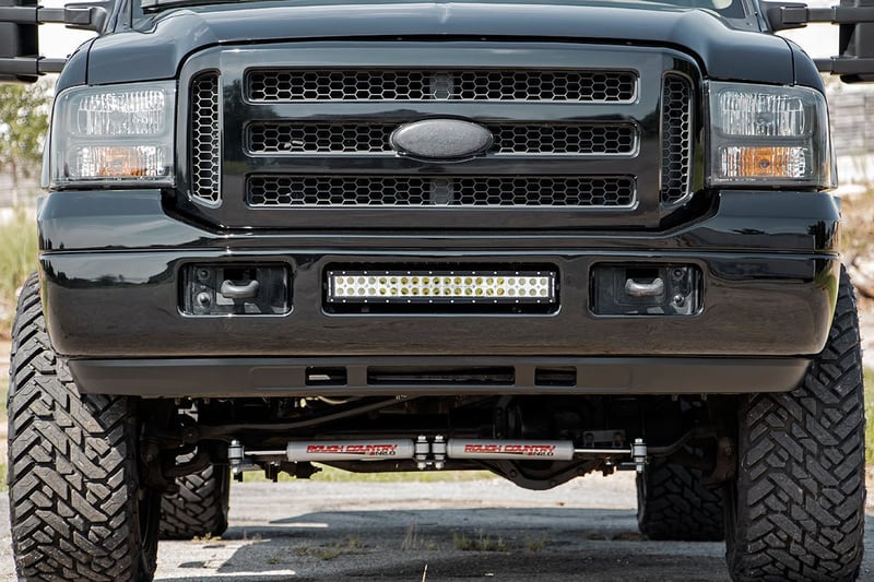 RC LED Light Kit | Bumper Mount | 20" Spectrum Dual Row | Ford F-250/F-350 Super Duty (05-07) (manufacturer page)