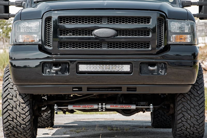 RC LED Light Kit | Bumper Mount | 20" Spectrum Dual Row | Ford F-250/F-350 Super Duty (05-07) (manufacturer page)
