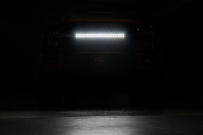 RC Mesh Grille | 30" Dual Row LED | Black | Ford F-150 2WD/4WD (2015-2017) (manufacturer page)