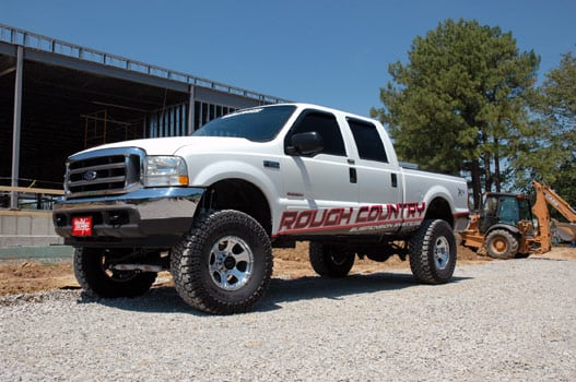 RC 6 Inch Lift Kit | Rear Blocks | M1 | Ford F-250/F-350 Super Duty 4WD (99-04) (manufacturer page)