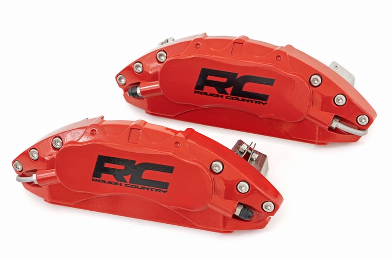 RC Caliper Covers | Rear | Red | Mech Brake | Ford Expedition/F-150/Raptor (manufacturer page)