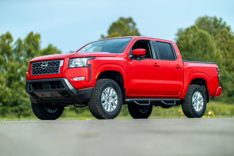 RC 2.5 Inch Lift Kit | M1 Struts/M1 | Nissan Frontier 4WD (2005-2026) (manufacturer page)