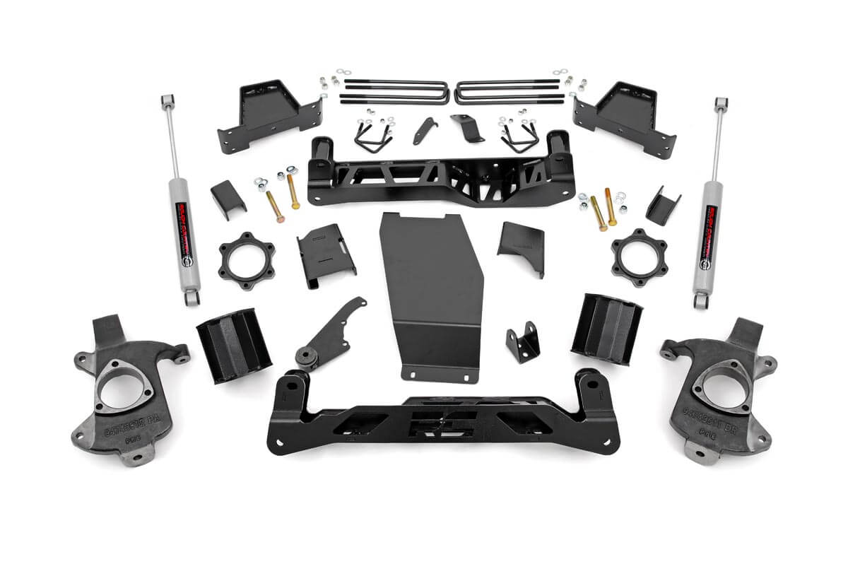 RC 6 Inch Lifit Kit | Cast Steel | N3 Struts | Chevy/GMC 1500 (14-18 & Classic) (manufacturer page)