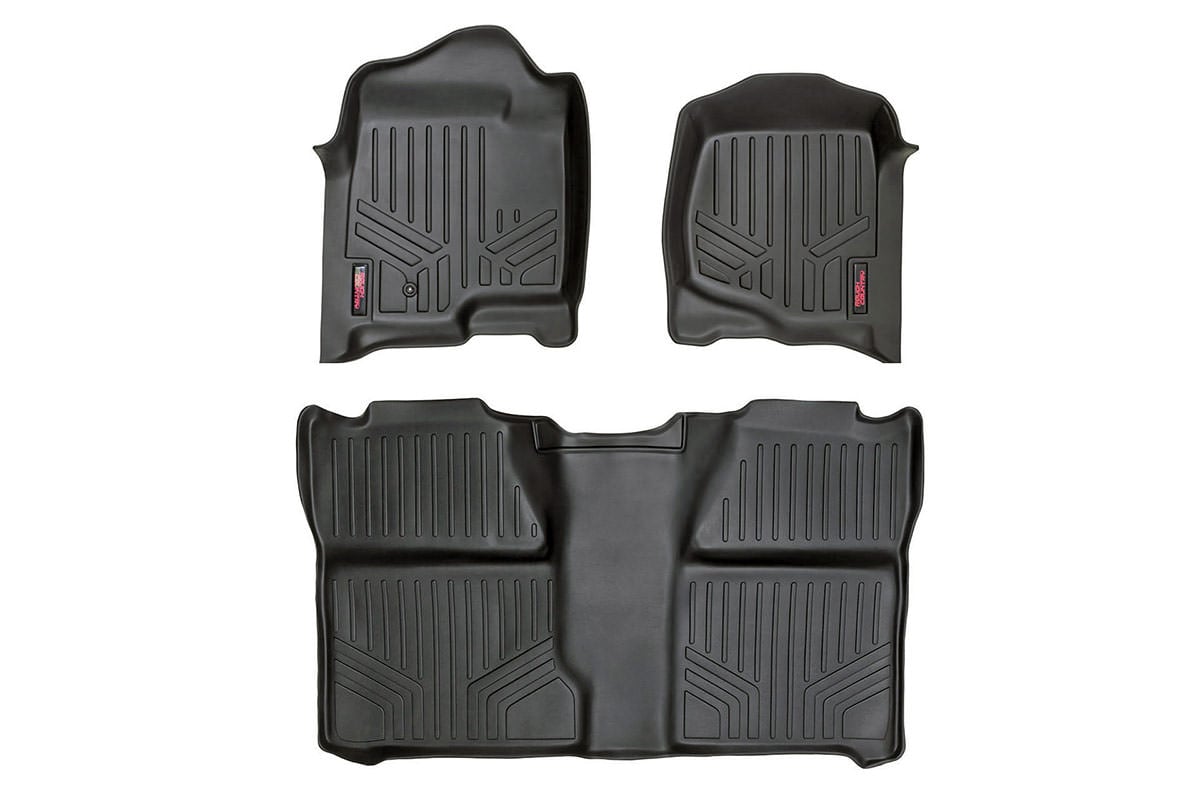 Floor Mats | FR & RR | Crew Cab | Chevy/GMC 1500/2500HD (07-14) - Interior & Mats