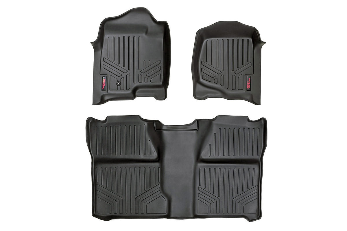 RC Floor Mats | FR & RR | Crew Cab | Chevy/GMC 1500/2500HD (07-14) (manufacturer page)