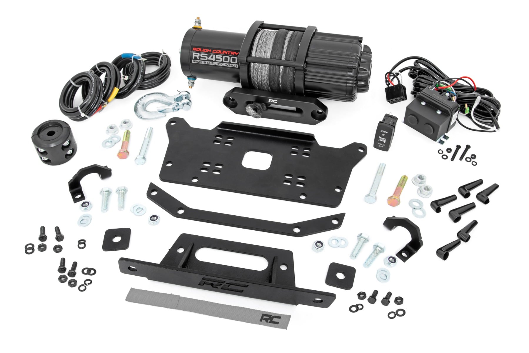 Winch Mount | RS4500S | Honda Talon 1000 - Winches & Acc (Image 1 of 6)