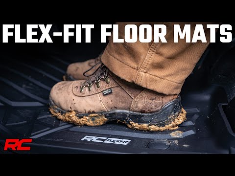 RC Flex-Fit Floor Mats | FR & RR | Toyota Land Cruiser 4WD (2024-2026) (manufacturer page)