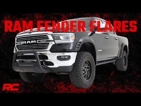 RC SF1 Fender Flares | PTW Rugged Brown | Ram 1500 2WD/4WD (2019-2024) (manufacturer page)