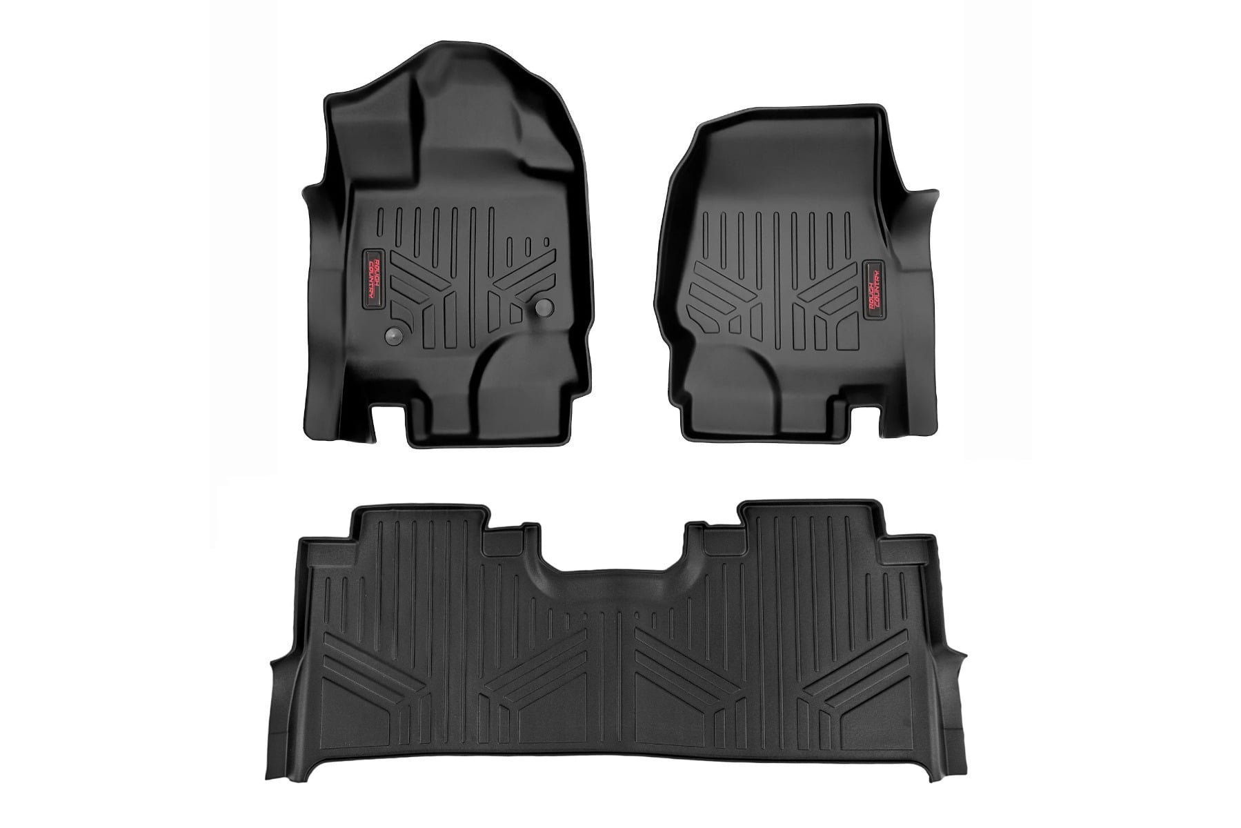Floor Mats | FR & RR | FR Buckets | Ford F-150 (15-26)/F-150 Lightning (22-26)/Raptor (17-25) - Interior & Mats (Image 1 of 3)