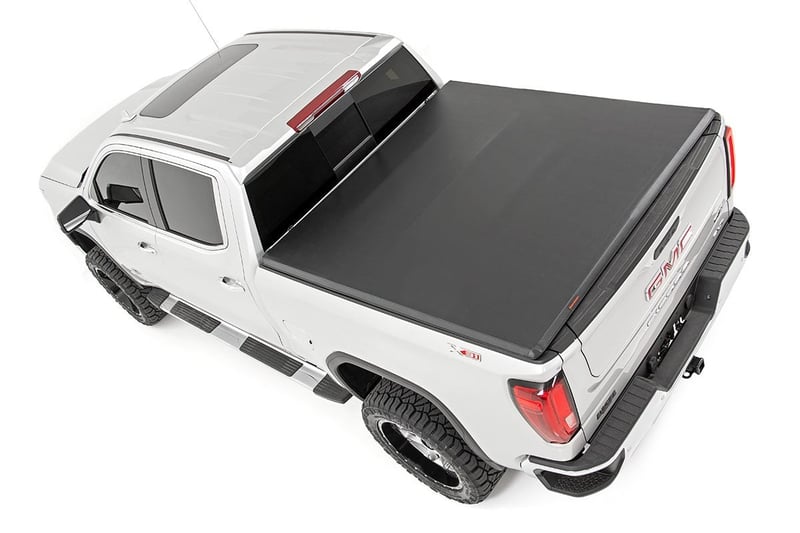 RC Soft Tri-Fold Bed Cover | 5'10" Bed | Chevy/GMC Sierra 1500 (19-26)/Silverado 1500 (19-26) (manufacturer page)