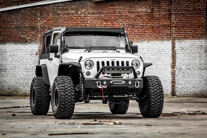RC 4 Inch Lift Kit | X-Series | M1R | Jeep Wrangler JK 4WD (2007-2018) (manufacturer page)