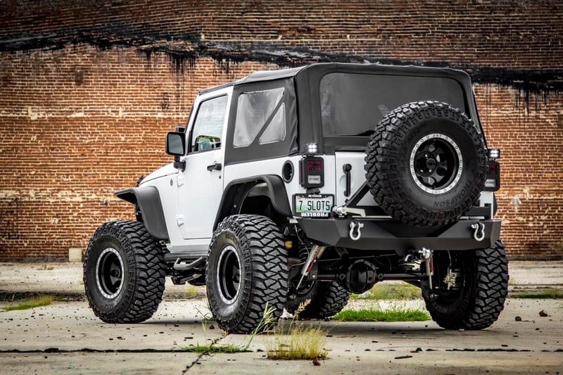 RC 4 Inch Lift Kit | X-Series | M1R | Jeep Wrangler JK 4WD (2007-2018) (manufacturer page)