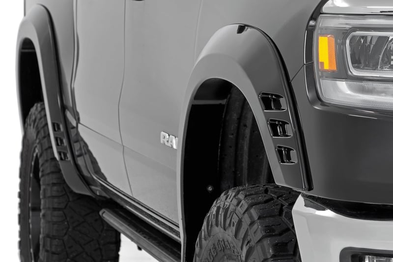 RC SF1 Fender Flares | PTW Rugged Brown | Ram 1500 2WD/4WD (2019-2024) (manufacturer page)
