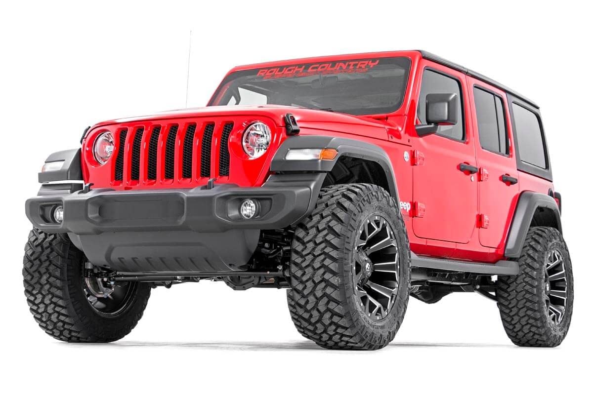 2.5 Inch Lift Kit | Coils | Jeep Wrangler Unlimited Rubicon 4WD (2018-2023) - Susp Lift Kits 4wd (Image 2 of 6)