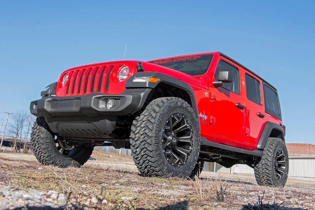 2.5 Inch Lift Kit | Coils | Jeep Wrangler Unlimited Rubicon 4WD (2018-2023) - Susp Lift Kits 4wd (Image 5 of 6)