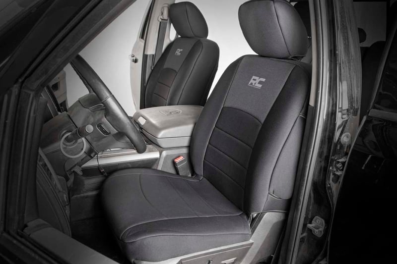 RC Seat Covers | FR Bucket RR Full bench | Ram 1500 (09-18)/2500 (11-18)/3500 (11-18) (manufacturer page)