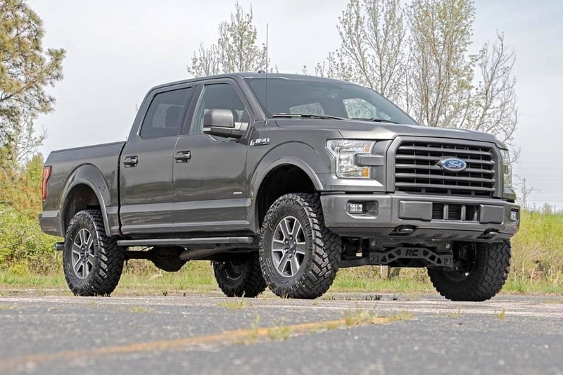 RC 4 Inch Lift Kit | Ford F-150 4WD (2015-2020) (manufacturer page)
