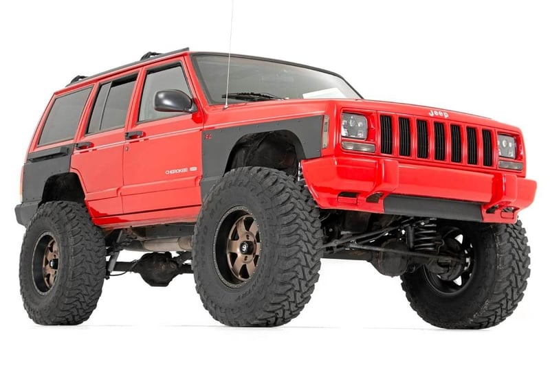 RC Full Body Armor | FR & RR Combo | Jeep Cherokee XJ 2WD/4WD (1984-1996) (manufacturer page)