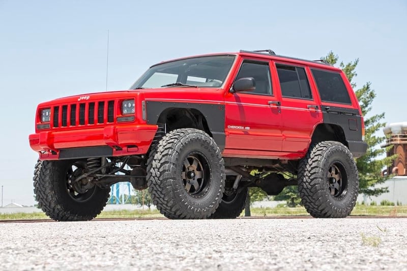 RC Full Body Armor | FR & RR Combo | Jeep Cherokee XJ 2WD/4WD (1984-1996) (manufacturer page)