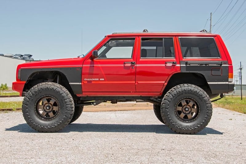 RC Full Body Armor | FR & RR Combo | Jeep Cherokee XJ 2WD/4WD (1984-1996) (manufacturer page)