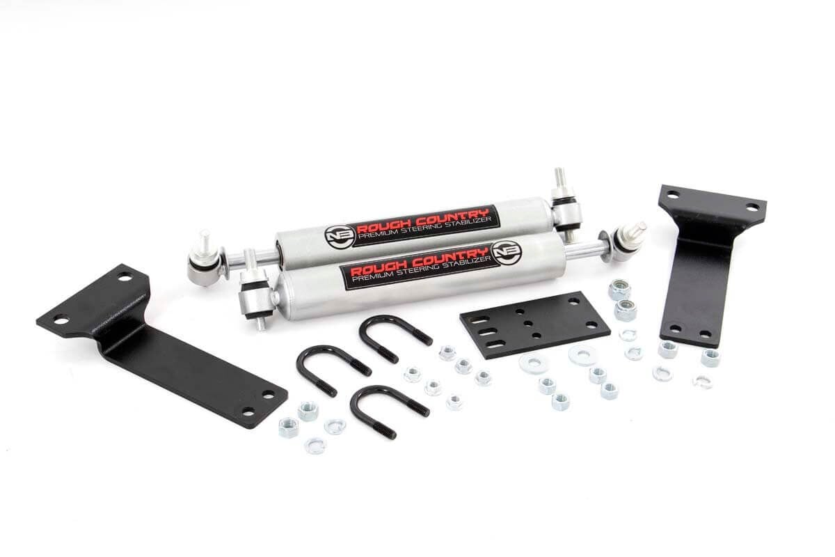 N3 Steering Stabilizer | Dual | 2-8 Inch Lift | Ford Excursion (00-05)/Super Duty (99-04) - Shocks & Stabilizers (Image 2 of 3)